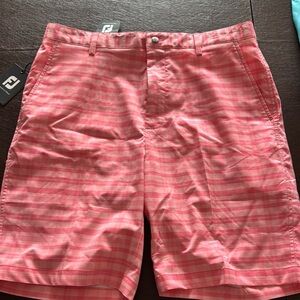 FootJoy Pink Flat Front Summer Shorts